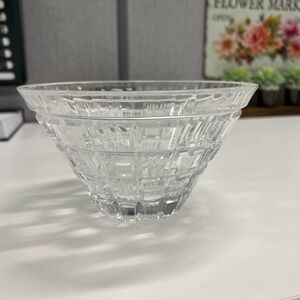 Elegant Clear Glass Bowl